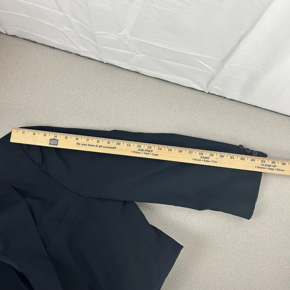 Brooks Brothers Blazer Mens 48 Long Navy Blue Cotton Polyester Two Button Jacket